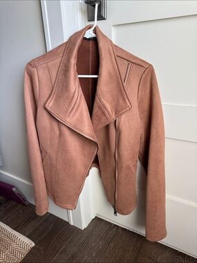 Women’s faux suede jacket
